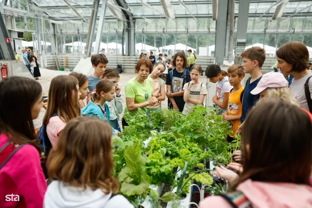 Ljubljana, Biološko središče. Osrednji dogodek dneva očarljivih rastlin 2022. Foto: Anže Malovrh/STA