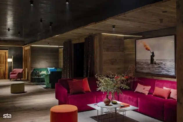 Cortina d'Ampezzo. Obnova znamenitega hotela Impero (danes Hotel de Len) pri kateri je z italijanskim podjetjem Gris+Dainese Architetti sodeloval raziskovalni inštitut InnoRenew CoE. Foto: InnoRenew CoE