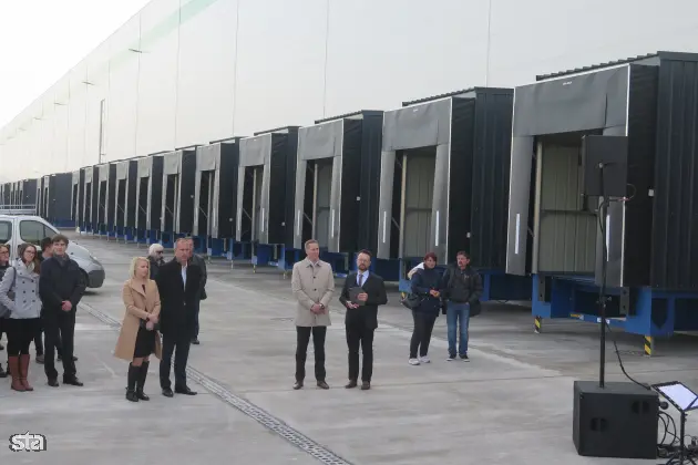 Hoče, Logistični center Hoče-Maribor. Dan odprtih vrat logističnega centra Hoče-Maribor ob predaji prostorov Pošti Slovenije. Foto: Gregor Mlakar/STA