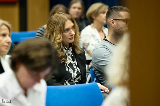 Ljubljana, MIZŠ. Zdravstvena konferenca o novostih v zdravstvenih sistemih za njegovo večjo učinkovitost, ki jo organizirata Slovensko gospodarsko in raziskovalno združenje v Bruslju ter ministrstvo za izobraževanje, znanost in šport. Foto: Katja Kodba/STA