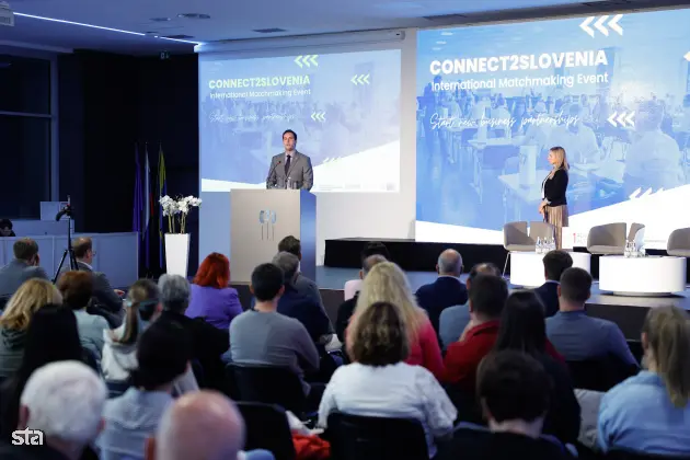 Celje, Celjski sejem. Sejem MOS. Mednarodno poslovno srečanje Connect2Slovenia. Foto: Anže Malovrh/STA