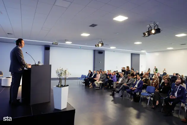 Celje, Celjski sejem. Sejem MOS. Mednarodno poslovno srečanje Connect2Slovenia. Foto: Anže Malovrh/STA