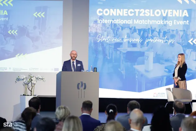 Celje, Celjski sejem. Sejem MOS. Mednarodno poslovno srečanje Connect2Slovenia. Foto: Anže Malovrh/STA