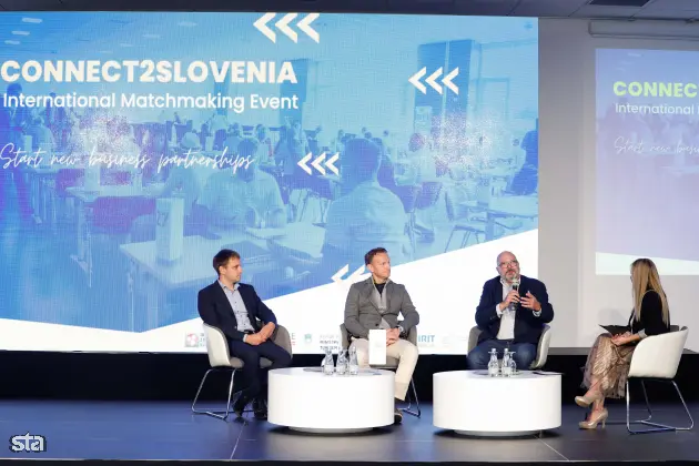 Celje, Celjski sejem. Sejem MOS. Mednarodno poslovno srečanje Connect2Slovenia. Foto: Anže Malovrh/STA