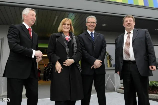 Količevo pri Domžalah, prostori novega Heliosovega avtoreparaturnega centra. Odprtje najsodobnejšega avtoreparaturnega centra in novega centra za kovinske premaze Skupine Helios. Foto: Nebojsa Tejić/STA