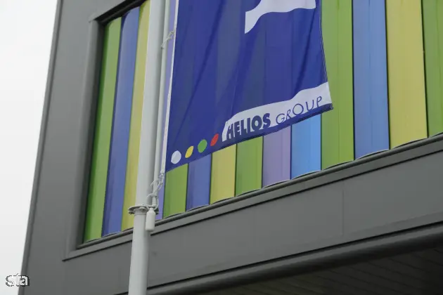 Količevo pri Domžalah, prostori novega Heliosovega avtoreparaturnega centra. Odprtje najsodobnejšega avtoreparaturnega centra in novega centra za kovinske premaze Skupine Helios. Družba Helios Group. Foto: Nebojsa Tejić/STA