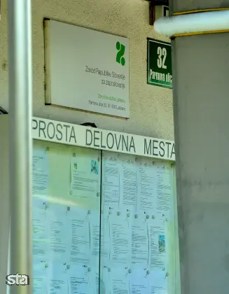 Ljubljana, Zavod RS za zaposlovanje. Zavod RS za zaposlovanje, brezposelni, iskanje dela, delovna mesta. Foto: Tamino Petelinšek/STA