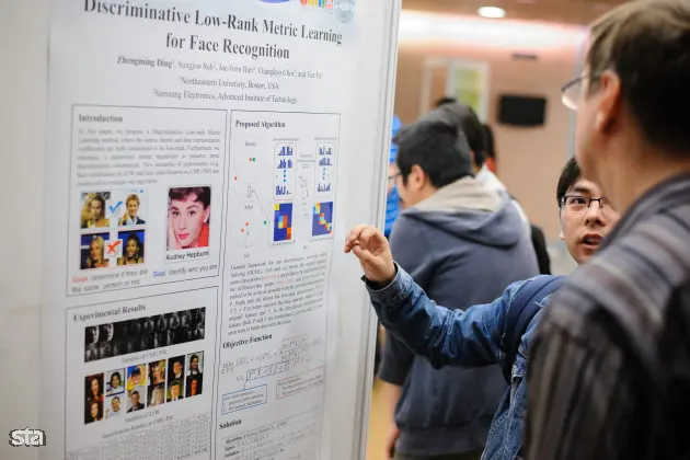 Ljubljana, Cankarjev dom. Novinarska konferenca v okviru IEEE Mednarodne konference Fakultete za elektrotehniko ter Fakultete za računalništvo in informatiko o samodejnem prepoznavanju kretenj. Foto: Nebojša Tejić/STA