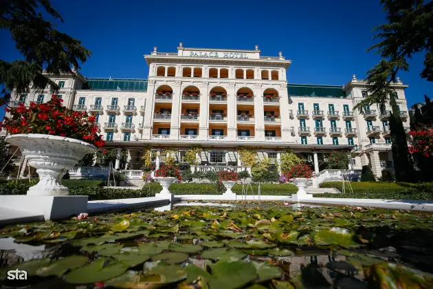 Portorož. Hotel Kempinski Palace. Foto: Anže Malovrh/STA Arhiv STA