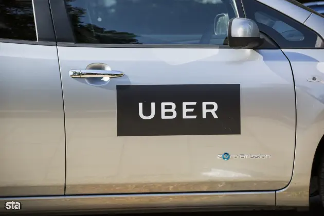 Velika Britanija, London. Ameriško podjetje za posredovanje prevozov Uber. Foto: dpa/STA Arhiv dpa/STA